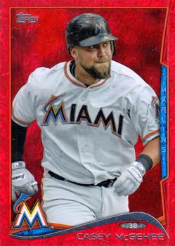 2014 Topps - Red Foil #340 Casey McGehee Front
