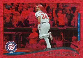 2014 Topps - Red Foil #390 Bryce Harper Front