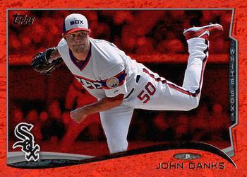 2014 Topps - Red Foil #395 John Danks Front