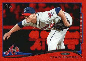 2014 Topps - Red Foil #425 Craig Kimbrel Front