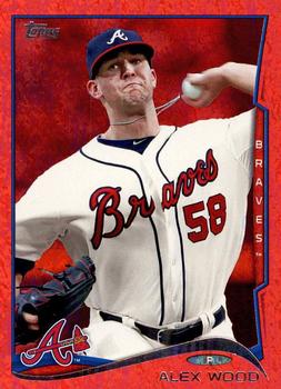 2014 Topps - Red Foil #437 Alex Wood Front