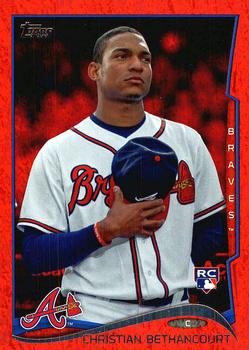 2014 Topps - Red Foil #447 Christian Bethancourt Front
