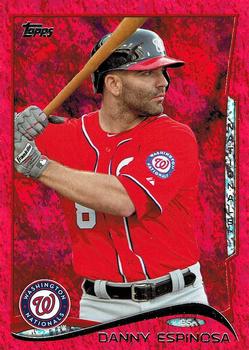 2014 Topps - Red Foil #455 Danny Espinosa Front