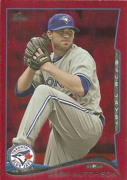 2014 Topps - Red Foil #486 Drew Hutchison Front