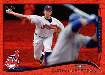 2014 Topps - Red Foil #507 Justin Masterson Front