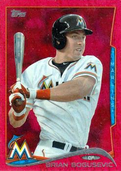 2014 Topps - Red Foil #524 Brian Bogusevic Front
