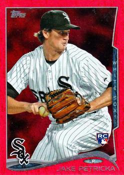 2014 Topps - Red Foil #612 Jake Petricka Front