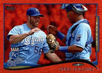 2014 Topps - Red Foil #617 Greg Holland Front