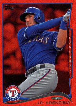2014 Topps - Red Foil #627 J.P. Arencibia Front
