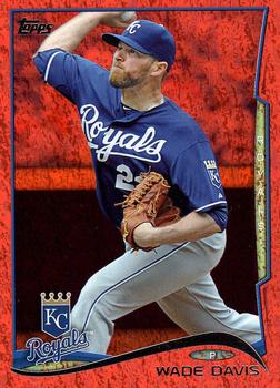 2014 Topps - Red Foil #658 Wade Davis Front