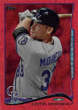 2014 Topps - Red Foil #465 Justin Morneau Front