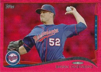 2014 Topps - Red Foil #488 Brian Duensing Front