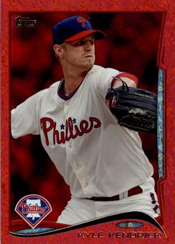 2014 Topps - Red Foil #503 Kyle Kendrick Front
