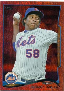 2014 Topps - Red Foil #591 Jenrry Mejia Front