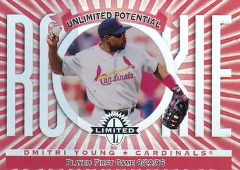 1997 Donruss Limited - Limited Exposure #76 Dmitri Young / Mo Vaughn Front