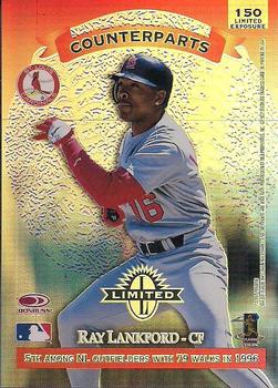 1997 Donruss Limited - Limited Exposure #150 Henry Rodriguez / Ray Lankford Back