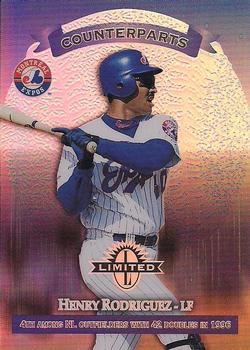 1997 Donruss Limited - Limited Exposure #150 Henry Rodriguez / Ray Lankford Front