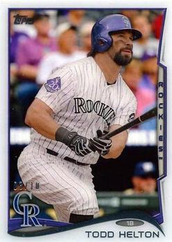 2014 Topps - Clear #17 Todd Helton Front