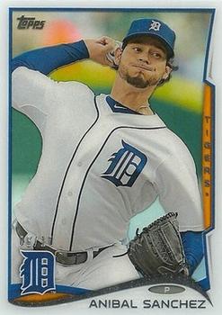 2014 Topps - Clear #81 Anibal Sanchez Front
