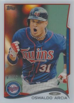 2014 Topps - Clear #88 Oswaldo Arcia Front