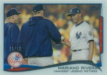 2014 Topps - Clear #321 Mariano Rivera Front