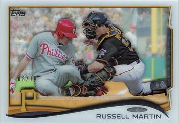 2014 Topps - Clear #360 Russell Martin Front