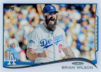 2014 Topps - Clear #367 Brian Wilson Front