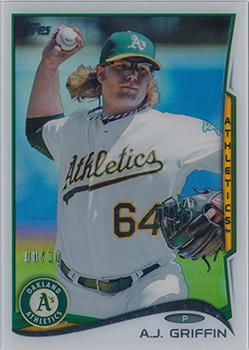 2014 Topps - Clear #410 A.J. Griffin Front