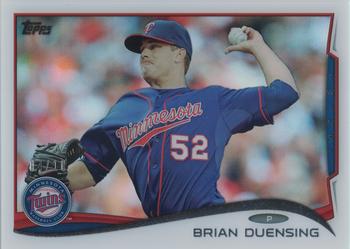 2014 Topps - Clear #488 Brian Duensing Front