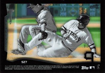 2014 Topps - Clear #527 Travis Snider Back