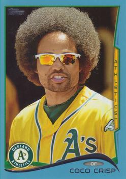 2014 Topps - Blue #8 Coco Crisp Front