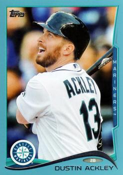 2014 Topps - Blue #9 Dustin Ackley Front