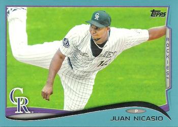 2014 Topps - Blue #13 Juan Nicasio Front