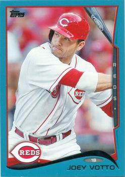 2014 Topps - Blue #19 Joey Votto Front