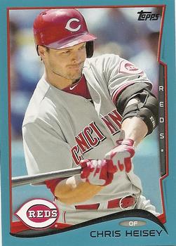 2014 Topps - Blue #23 Chris Heisey Front