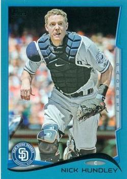 2014 Topps - Blue #37 Nick Hundley Front