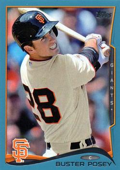 2014 Topps - Blue #50 Buster Posey Front
