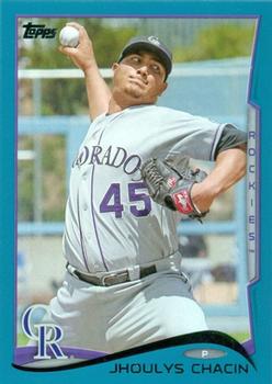 2014 Topps - Blue #69 Jhoulys Chacin Front