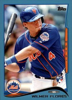 2014 Topps - Blue #86 Wilmer Flores Front