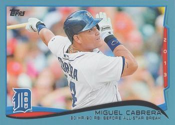 2014 Topps - Blue #149 Miguel Cabrera Front