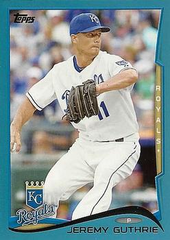 2014 Topps - Blue #167 Jeremy Guthrie Front