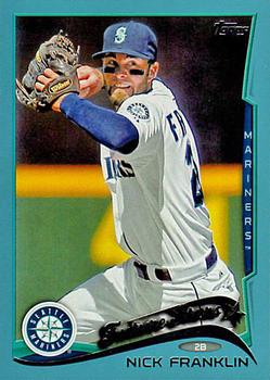 2014 Topps - Blue #169 Nick Franklin Front