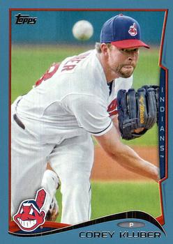 2014 Topps - Blue #279 Corey Kluber Front