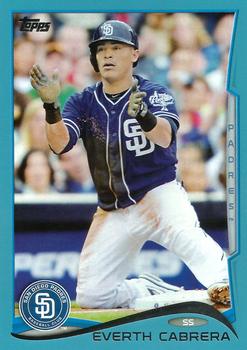 2014 Topps - Blue #280 Everth Cabrera Front