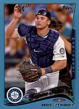 2014 Topps - Blue #293 Mike Zunino Front