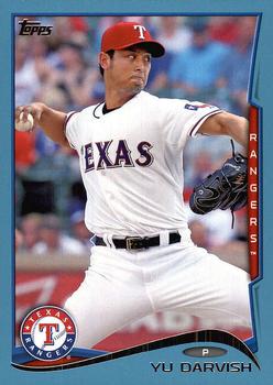 2014 Topps - Blue #300 Yu Darvish Front