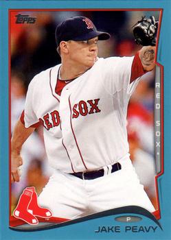 2014 Topps - Blue #307 Jake Peavy Front