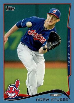 2014 Topps - Blue #309 Drew Stubbs Front