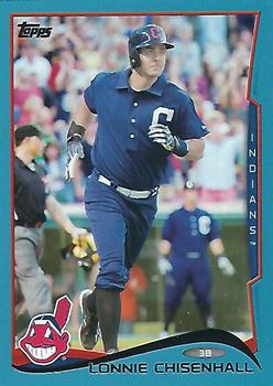 2014 Topps - Blue #317 Lonnie Chisenhall Front