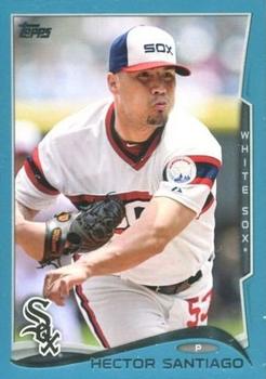2014 Topps - Blue #320 Hector Santiago Front